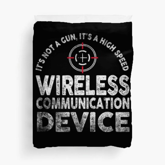 Its Not A Gun Meme Funny Its Not A Gun Duvet Covers