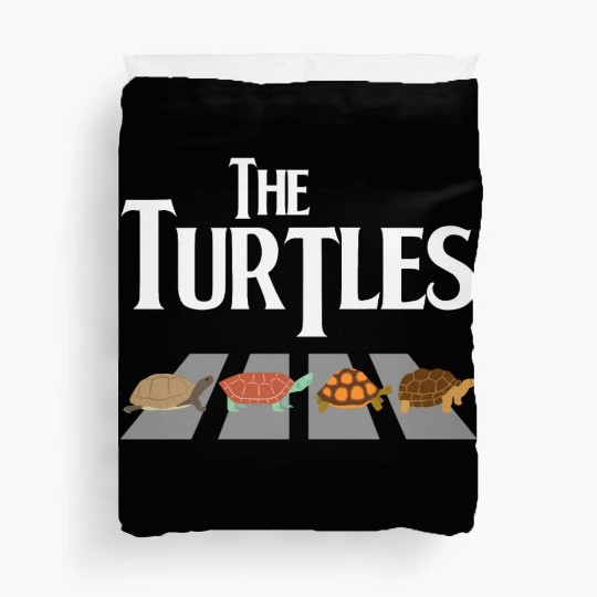 The Turtles Funny Turtle Tortoise Reptile Lover Duvet Covers