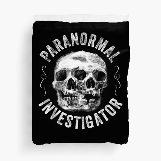 Ghost Hunting Paranormal Investigator Duvet Covers