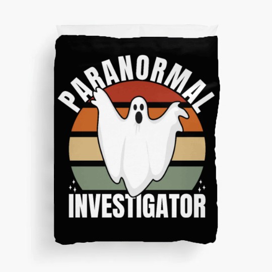 Ghost Hunting Paranormal Investigator Duvet Covers
