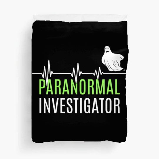 Ghost Hunting Paranormal Investigator Duvet Covers