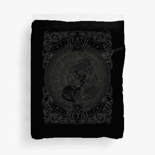 Goth Satan Rock Festivals Black Heavy Death Metal Duvet Covers