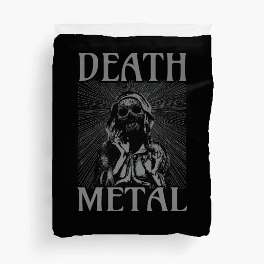Goth Satan Rock Festivals Black Heavy Death Metal Duvet Covers