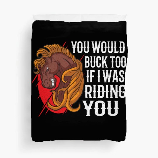 Cowboy Barn Bull Rider Rodeo Country Western Movie Duvet Covers