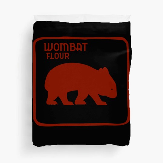 Wombat Dingo Flour Australia Australian Souvenir Duvet Covers