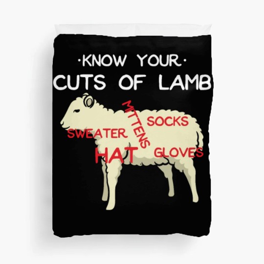 Knitting Knitter Crochet Needle Knitting Lamb Wool Duvet Covers