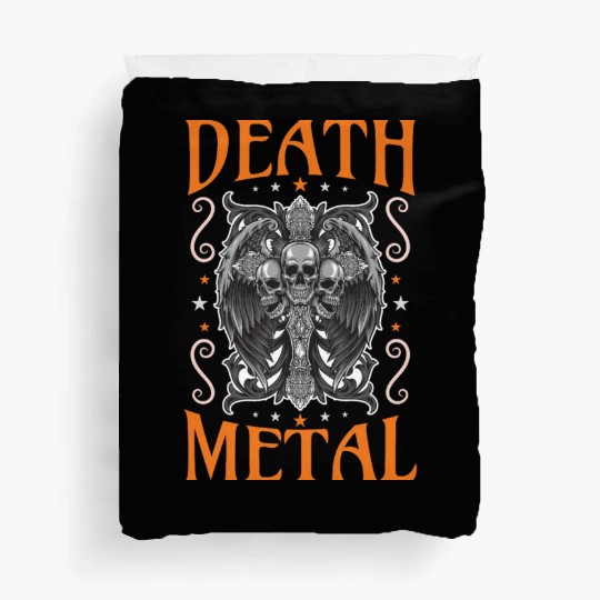 Goth Satan Rock Festivals Black Heavy Death Metal Duvet Covers