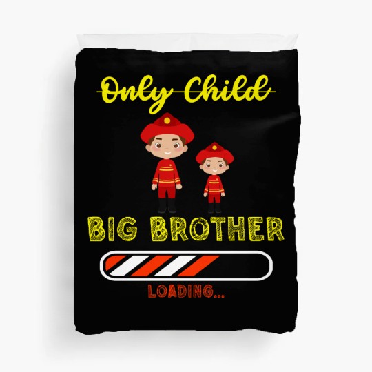 Big brother fire truck fireman Duvet Covers