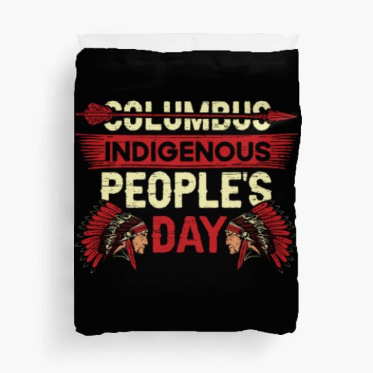 Indigenous People's Native Indian American Anti Duvet Covers