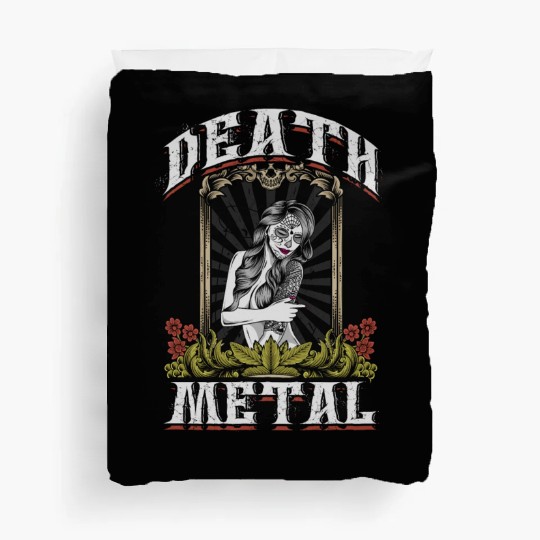 Goth Rock Satan Festivals Death Metal Duvet Covers