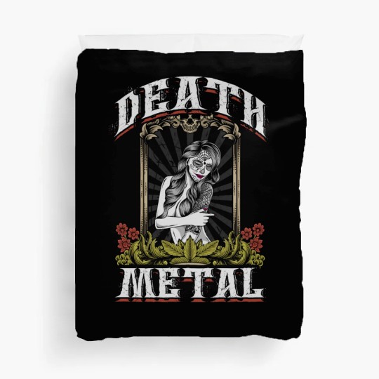 Goth Rock Satan Festivals Death Metal Duvet Covers