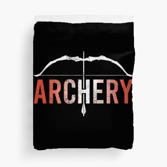 Arch Sport, Archer, Archery, Arrow And Bow Duvet Covers