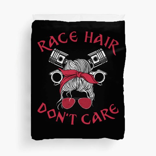 Drag Racing Race Car Girl Race Duvet Covers