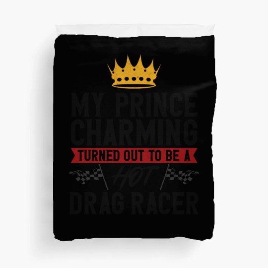 Drag Racing Race Car Girlfriend Duvet Covers