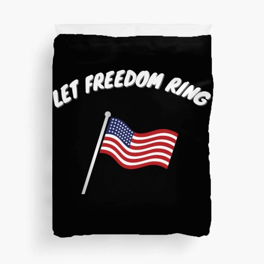 Let Freedom Ring Martin Luther King Day Human Righ Duvet Covers