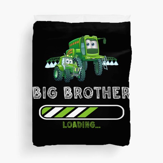 Big brother farmer tractor Duvet Covers