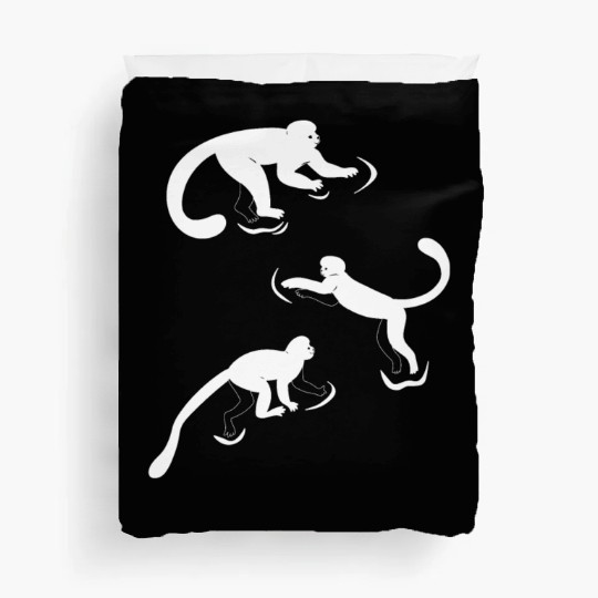 Chimpanzee Orangutan Monkeys - Cute Monkeys Duvet Covers