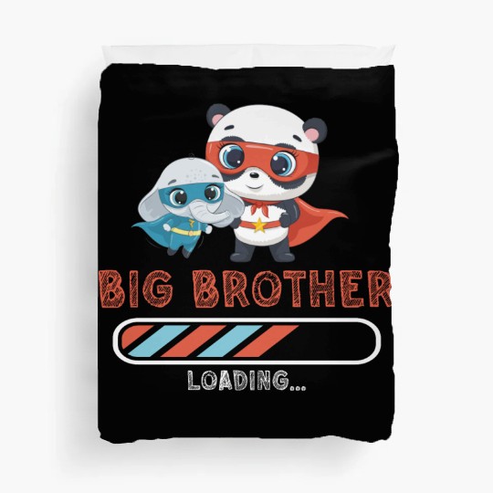 Big brother super hero panda elephant 2023 Duvet Covers