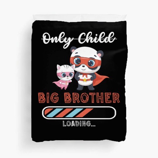 Big brother super hero panda cat 2023 Duvet Covers