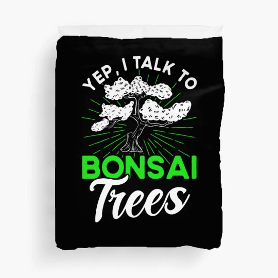 Bonsai Tree Owner Gift Bonsai Tree Gardening Duvet Covers