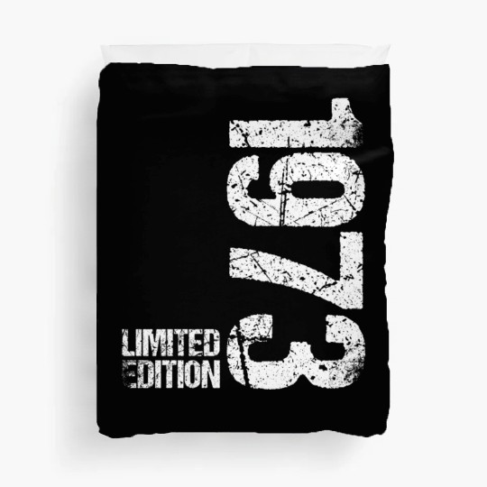 50 Years Vintage 1973 Retro 50th Birthday Duvet Covers