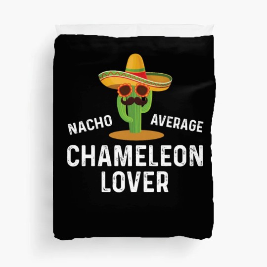 Nacho Average Chameleon Lover Duvet Covers