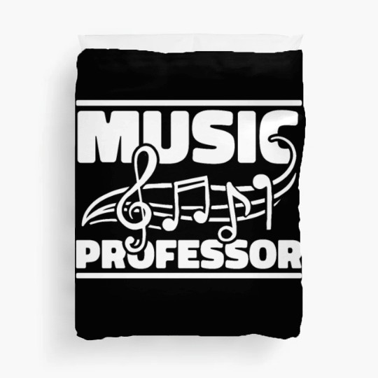 Music Teacher music nout Duvet Covers