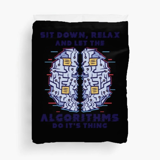 Computer Algorithm Programmer Artificial Duvet Covers