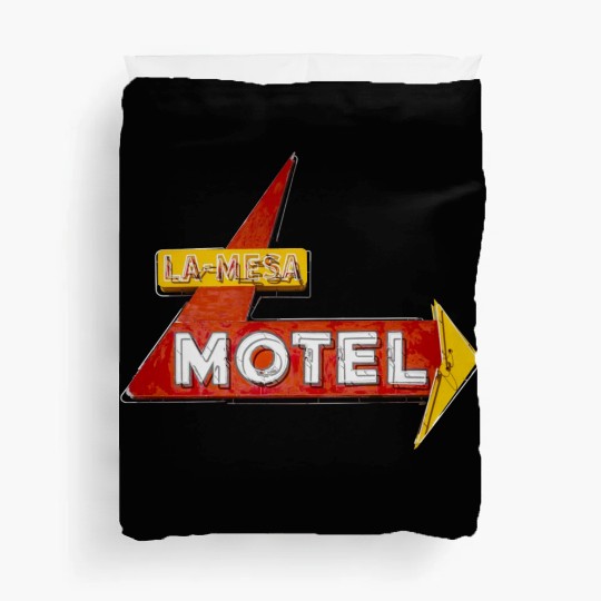 La Mesa Motel Route 66 Santa Rosa New Mexico Duvet Covers