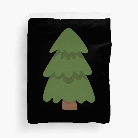 Cartoon Evergreen Tree Duvet Covers