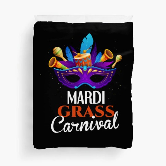 Mardi grass Carnival Duvet Covers