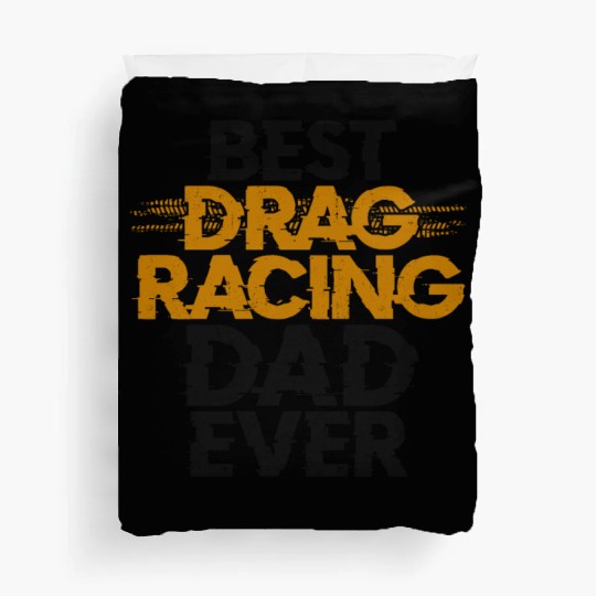 Drag Racing Race Car Dad Vintage Duvet Covers