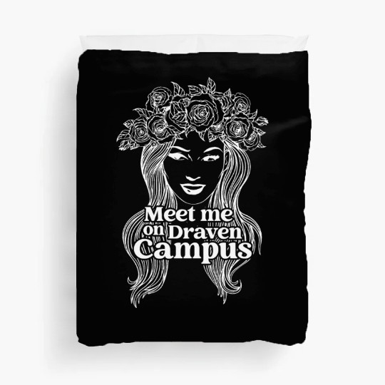 Meet Me On Draven Campus Apparel Duvet Covers