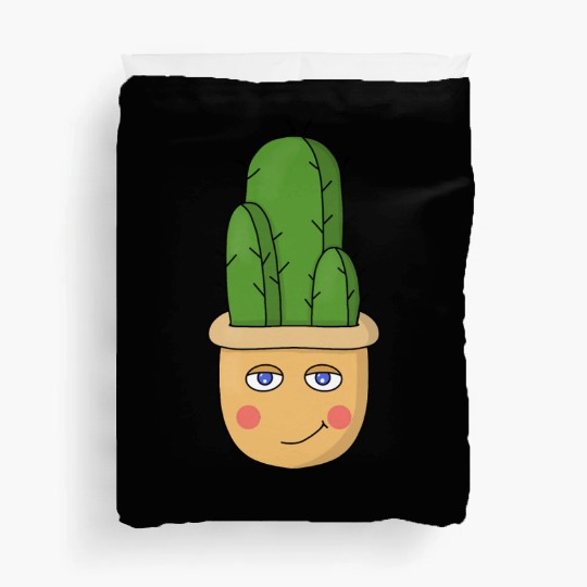A cute cactus Duvet Covers