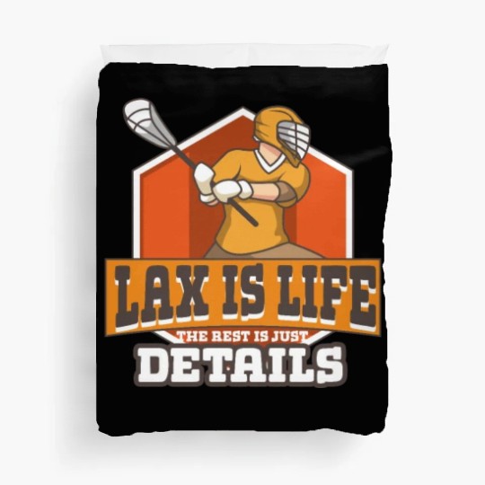 Lacrosse Player Lacrosse Coach Lax Player Sports Duvet Covers