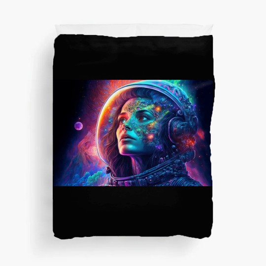 Psychedelic Astronauts 2 Duvet Covers
