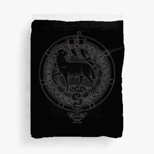 Sanctus Agnus Dei Lamb God Traditional Latin Mass Duvet Covers