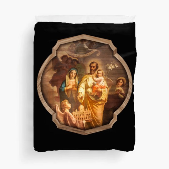 St Joseph Holy Catholic Church Ite Ad Catholic Duvet Covers