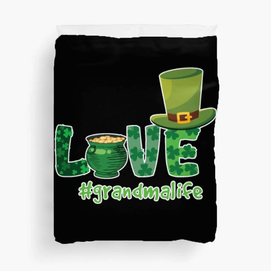 Shamrock Love Grandma Saint Patrick Day Duvet Covers