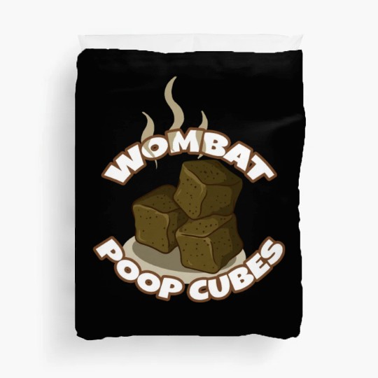 Wombat Poop Cubes Duvet Covers