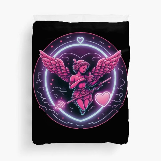 funny Cupid Valentine's Day girls Duvet Covers