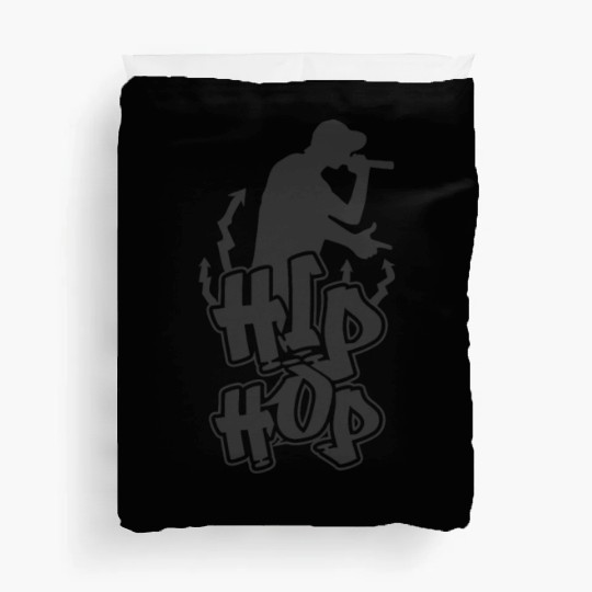 Hip Hop Music Direction Rap Graffiti Urban Duvet Covers