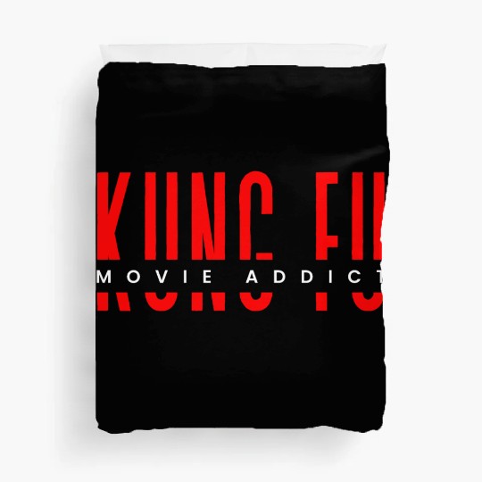 Kung fu movie addict Duvet Covers
