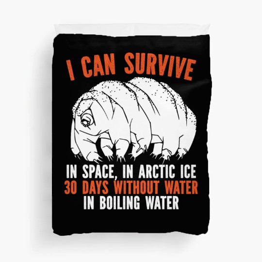 Tardigrade Science Water Bear Biology Microbiology Duvet Covers