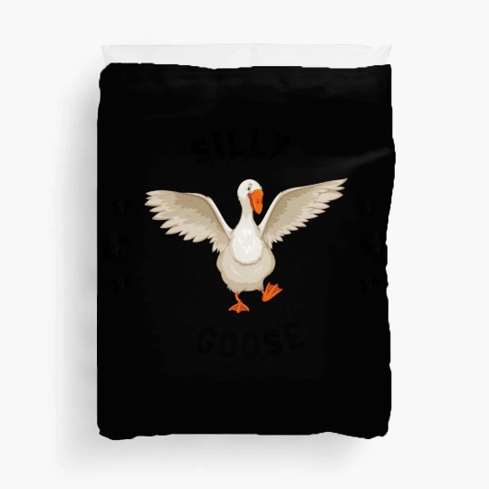 silly goose Duvet Covers