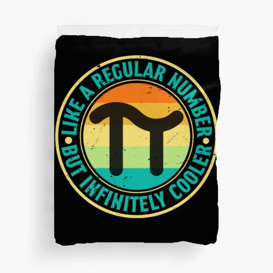 Funny Pi Day Duvet Covers Math Like a Regular Number