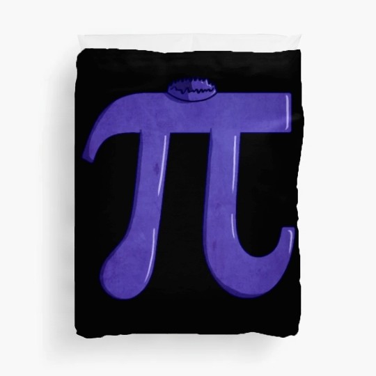 Blueberry Pi - Funny Pi Day Math Teacher Duvet Covers