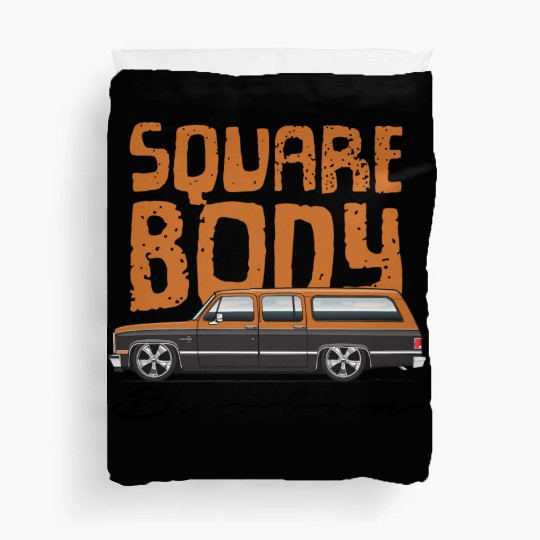 square Burnt Orange Duvet Covers