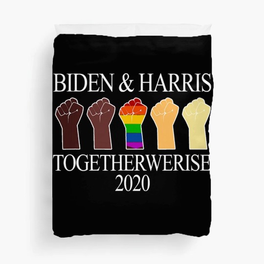 Joe Biden Kamala Harris LGBT Biden Harris 2020 Duvet Covers