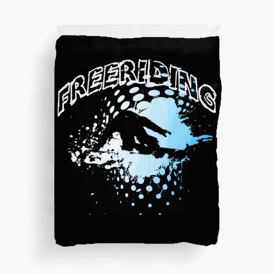 Snowboarding - Freeriding Duvet Covers